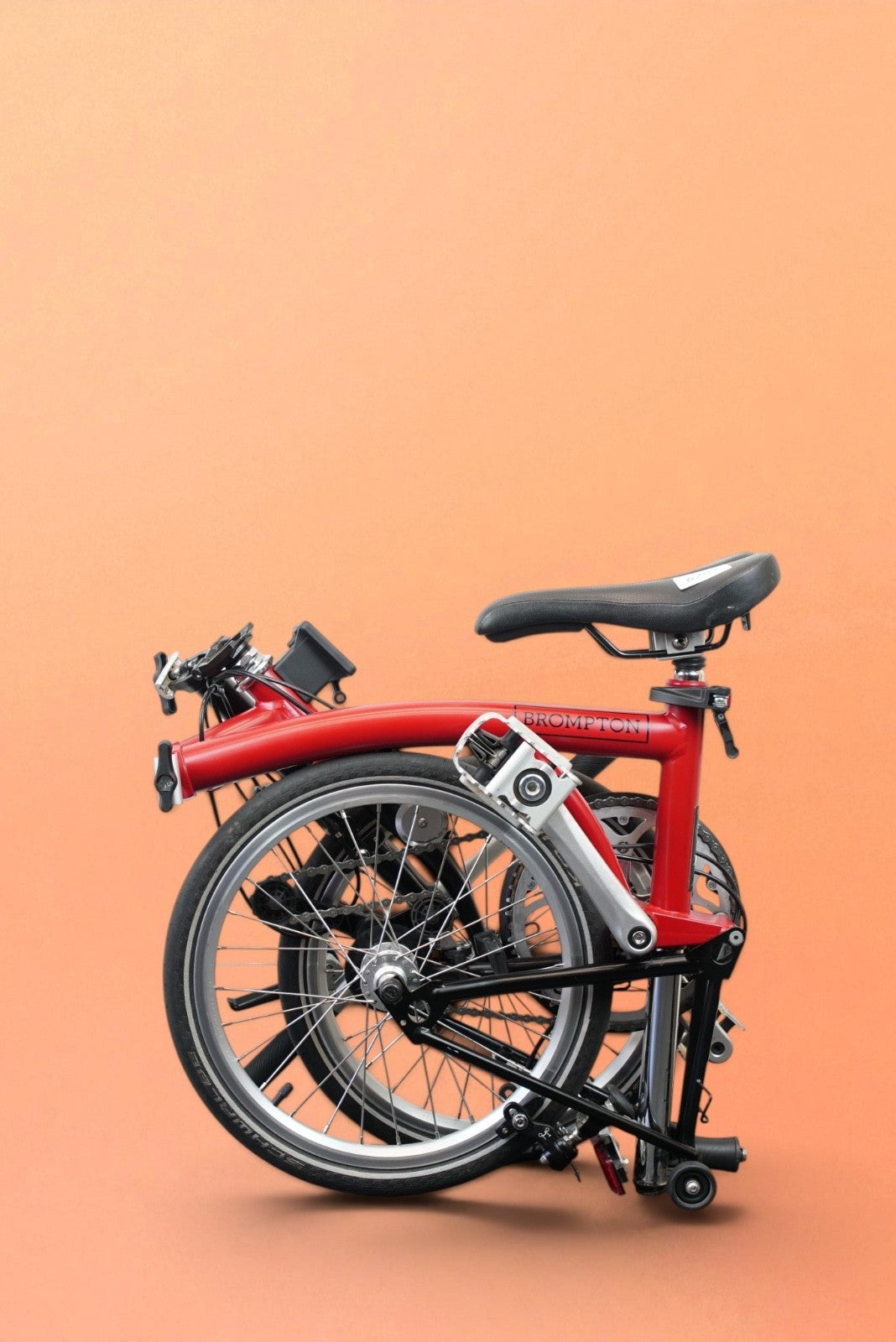 Brompton S2E (C Line) - Red & Black