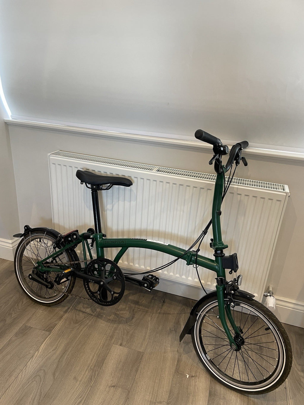 Brompton C Line Urban Folding Bike 2-Speed – Racing Green - Excellent Condition