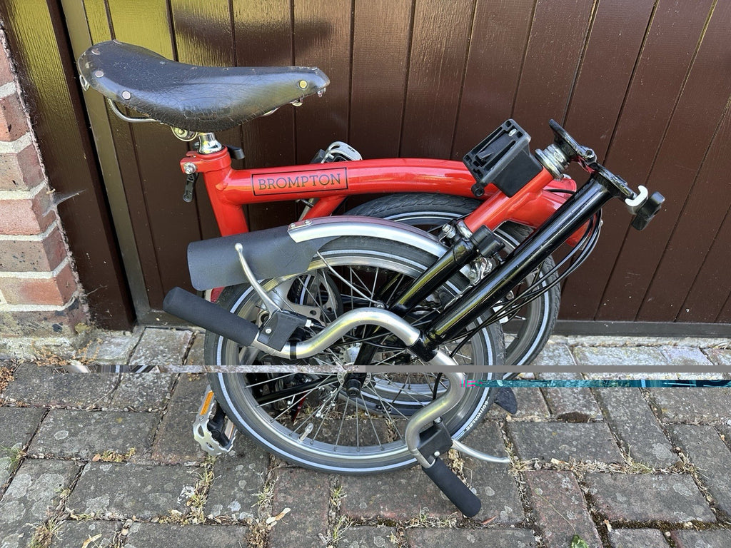 Fully Restored And Updated Classic 1992 Brompton L3 M3L 3 Speed With Brooks