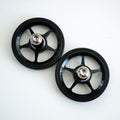 UK SELLER - For Brompton Pair Superlight Easy Alloy Black Wheels & Bolts