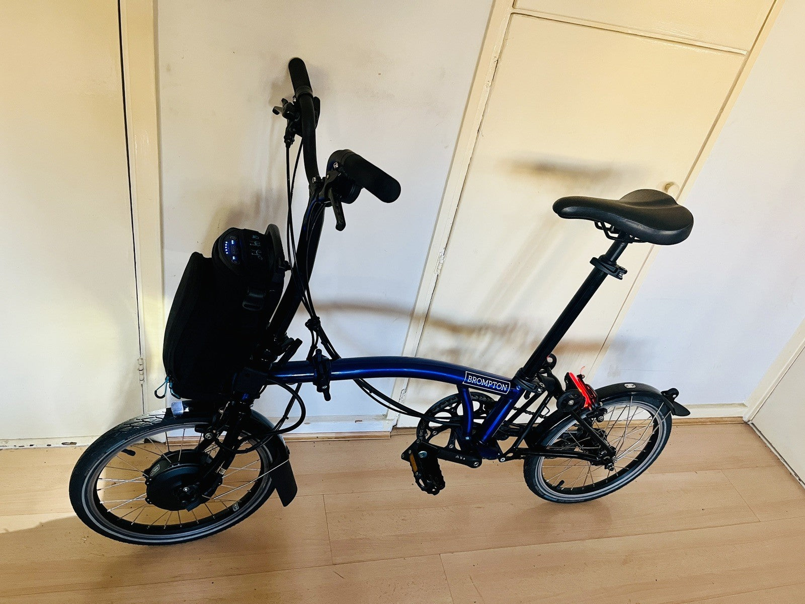 Brompton bike C Line Explore -e- 6-Speed,  Blue Lacquer, One Size