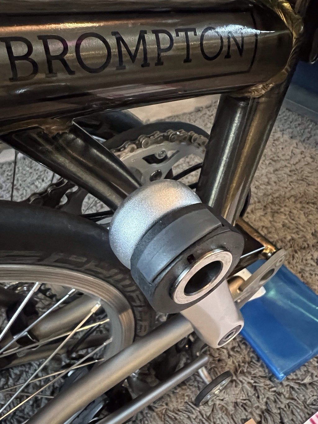 Brompton Titanium Virtually Unused & In Beautiful Showroom  Condition