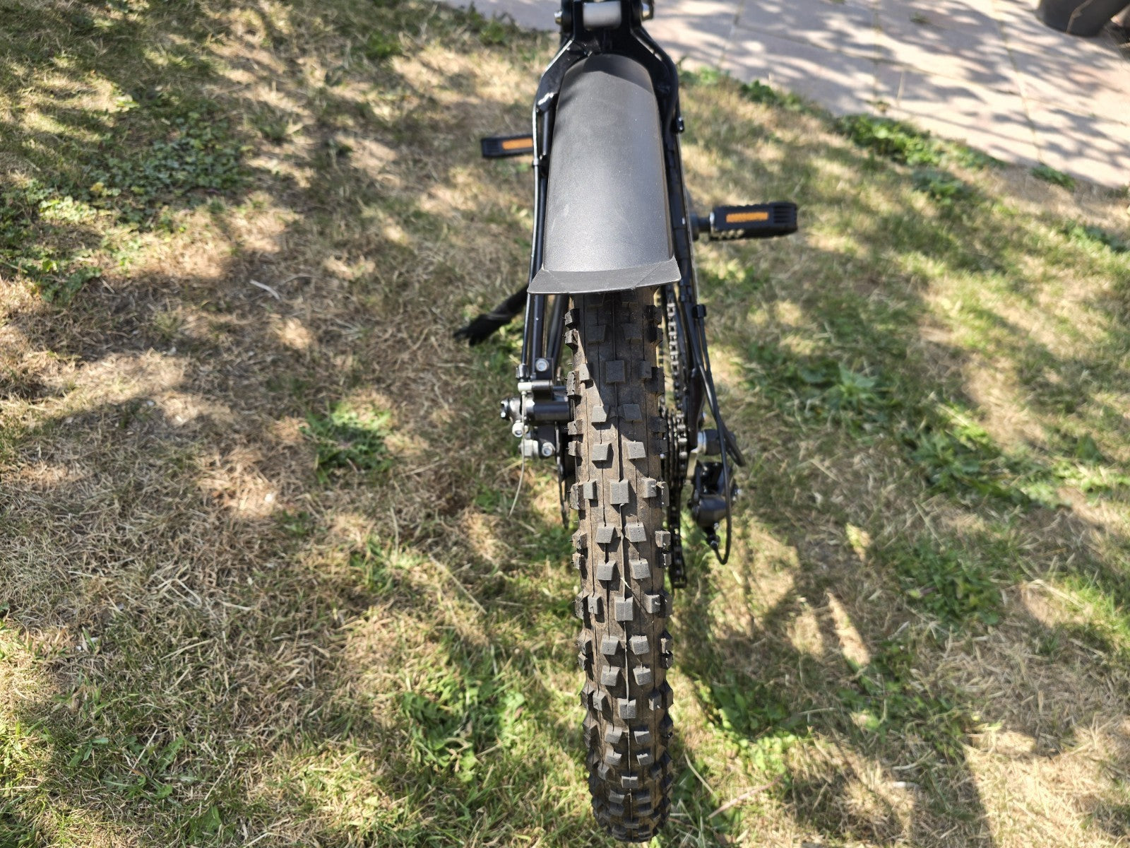 Folding Mountain Bike With Full Suspension. 250 watt, 25 to 35mile range