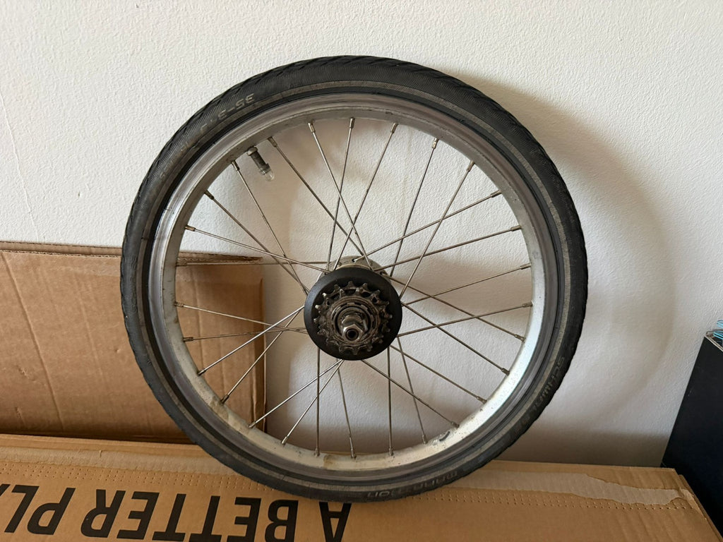 Brompton Bike  6 Speed Rear Wheel  - Silver