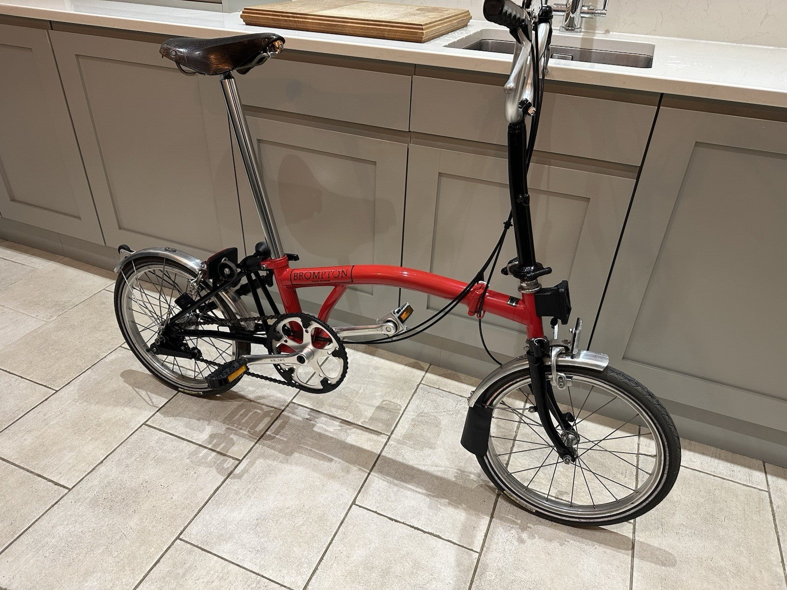 Brompton MK2 L3 1989/90 3 Speed Outstanding Original Condition with Extras