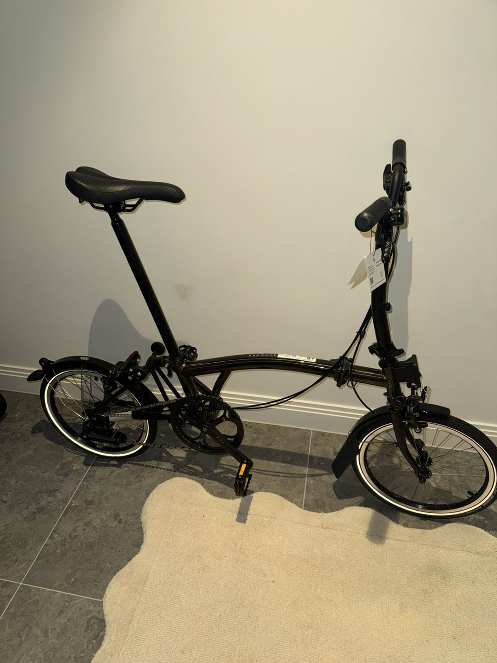 Brompton C Line 2 Speed Mid Handlebar Black Lacquer new 2026