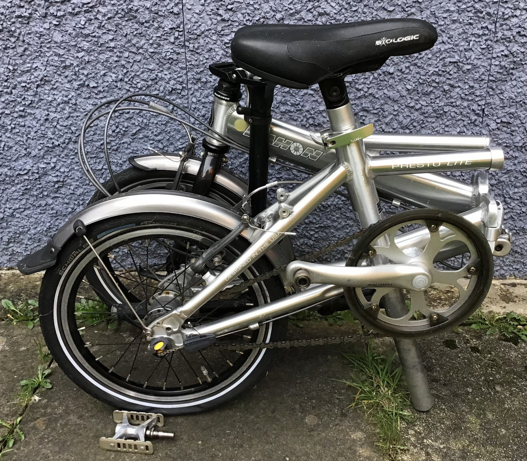 Dahon PrestoLite Lightweight 3-speed Bike w/ Detachable Pedal for Small Storage