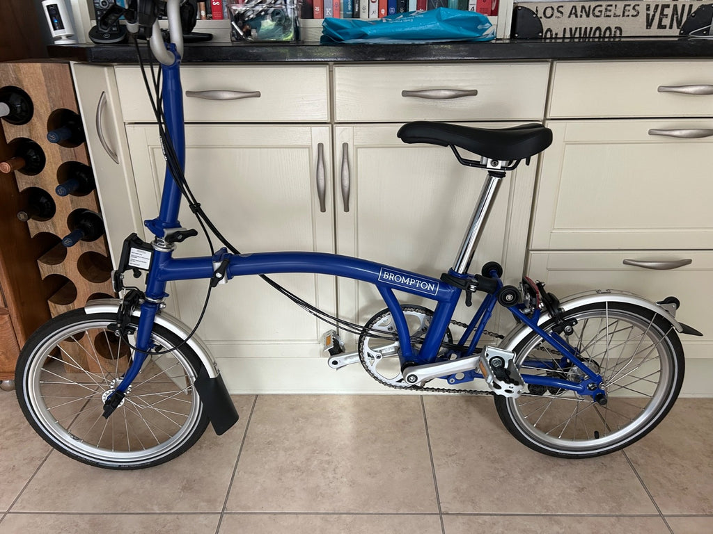 Brompton C line 2 speed (Blue) - brand new and never ridden