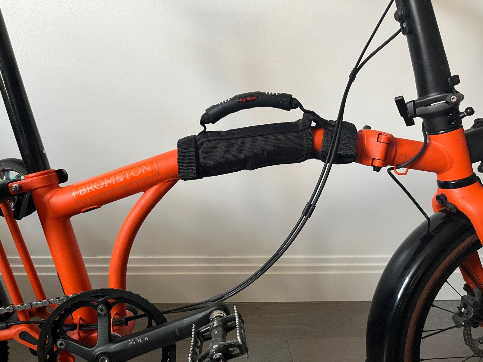 Brompton G Line with Roller Frame Adventure Medium Orange 2025  + £1000 upgrades