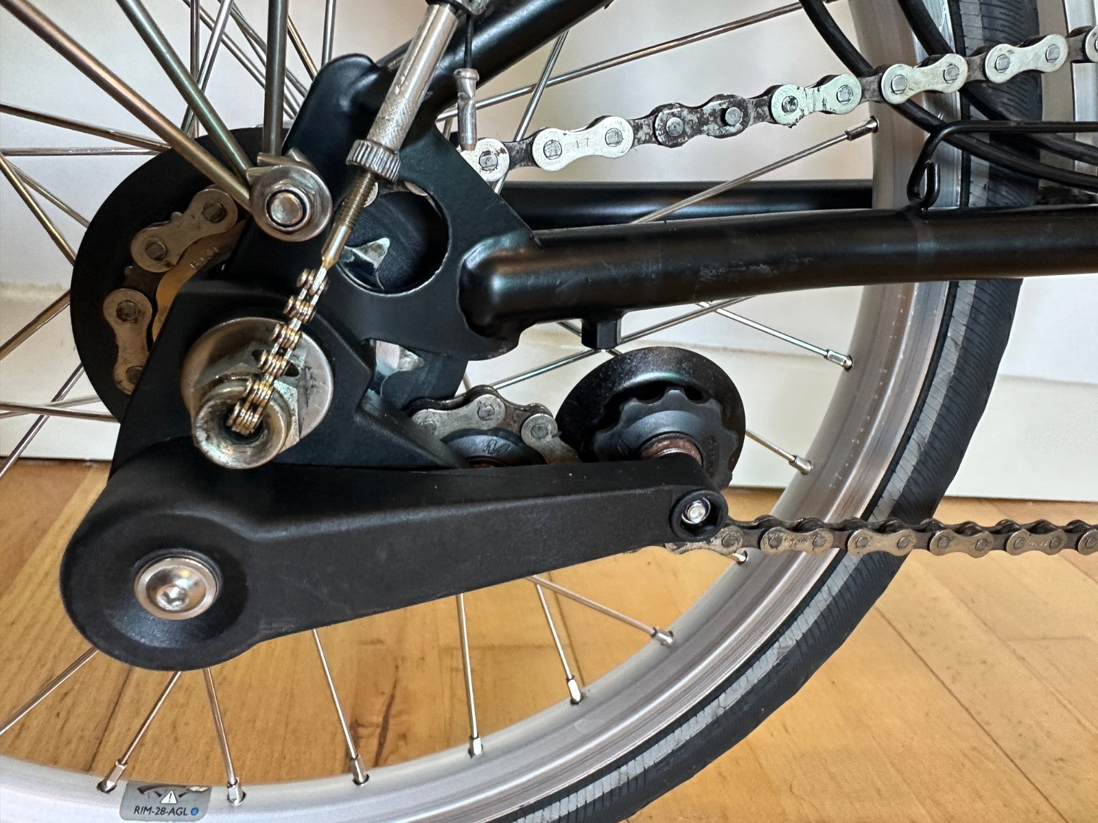 Brompton Folding Bike C Line 3 Speed Black 2018 - Excellent Condition