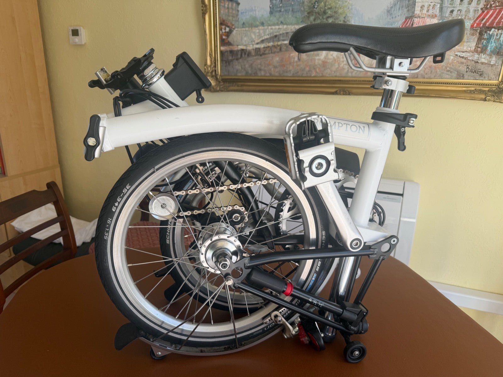 brompton M3L folding bike used only a handful of times, special factory order..