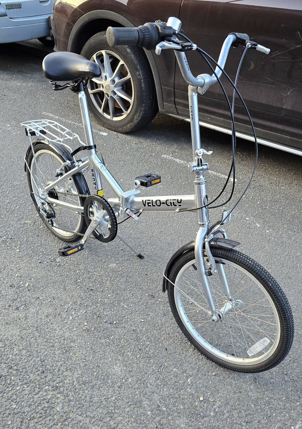 Bronx Velo -City Bike Folding 20 Wheels Aluminium Frame