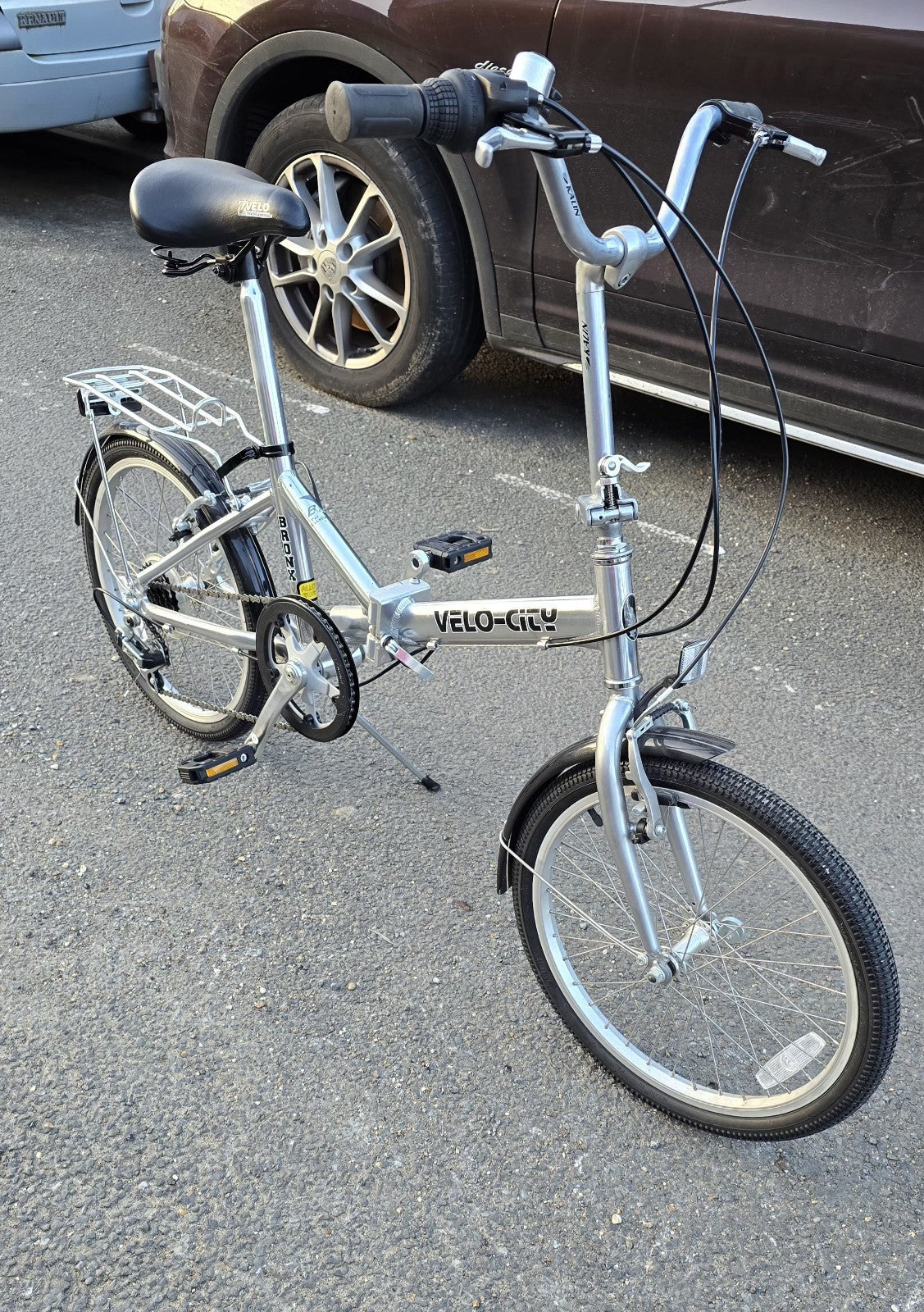 Bronx Velo -City Bike Folding 20 Wheels Aluminium Frame