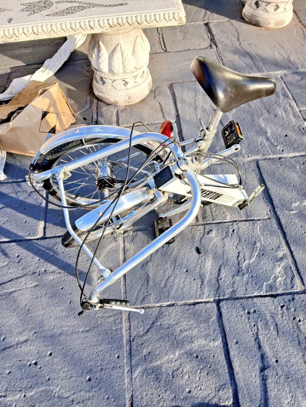 Vintage Bickerton Folding Bike 3 Speed with Bag very tidy bike