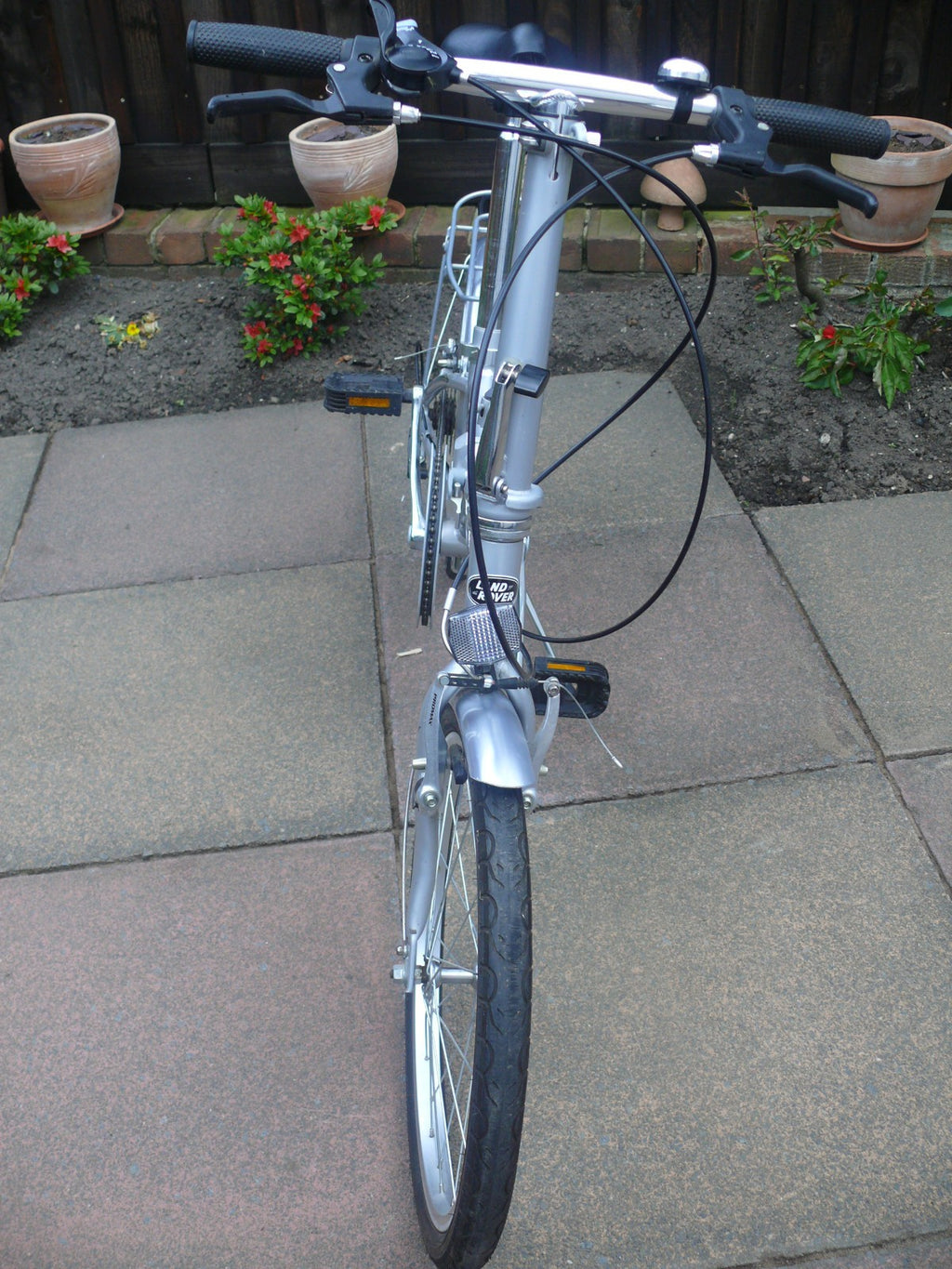 Land Rover City Lite Folding Bike 6 Speed , Aluminium Frame & Carry Bag Rake