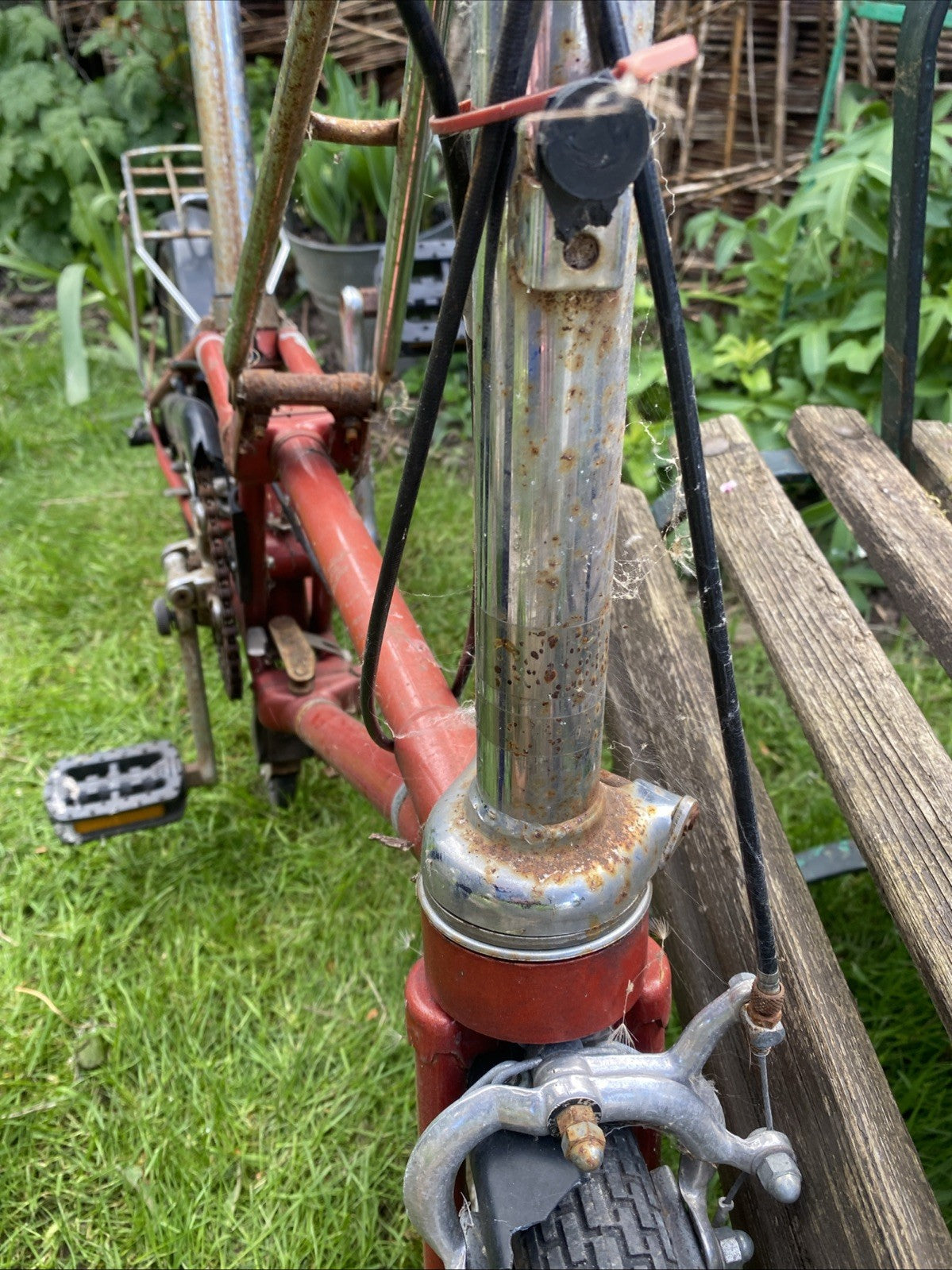 Vintage Dahon Folding Bicycle 3speed For Restoration Barn Find