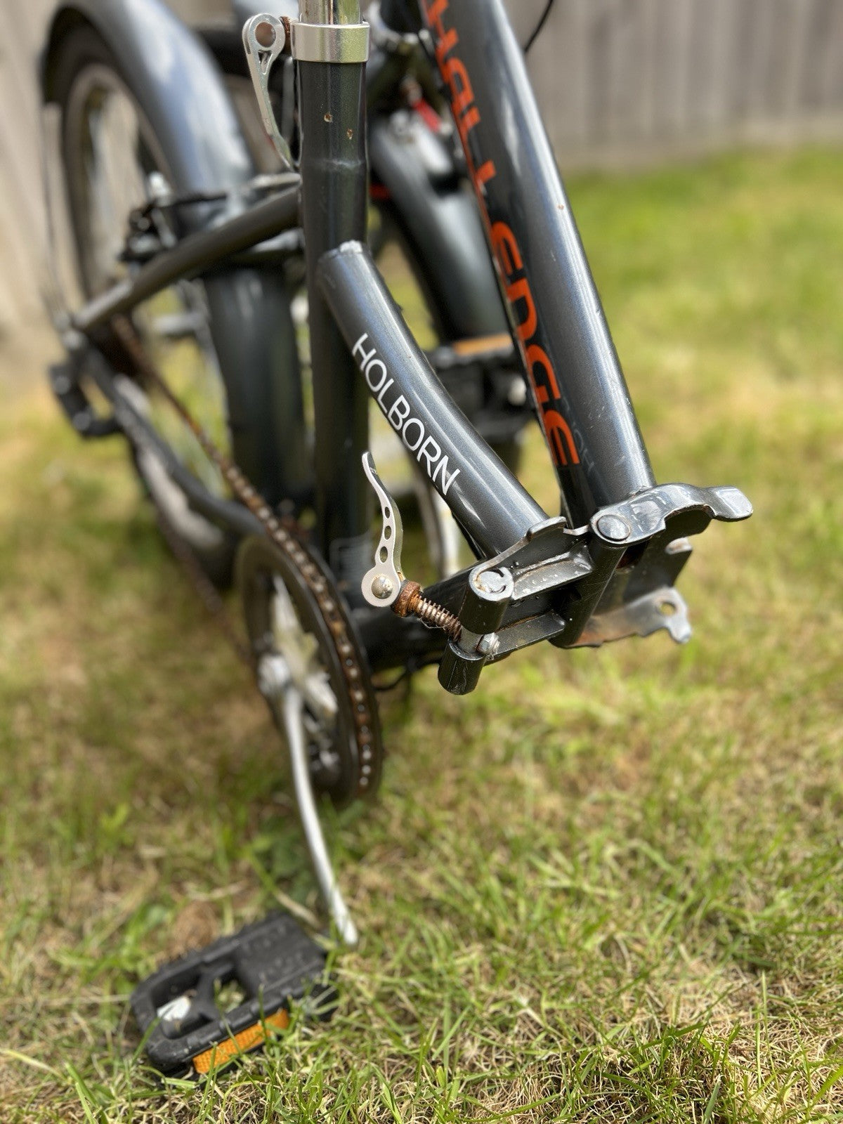Challenge Holborn Folding Bike - Grey/Orange