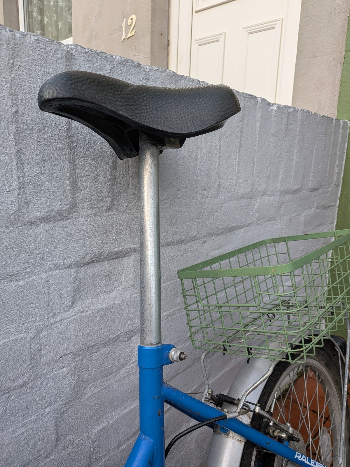 Folding IKEA Raleigh Adult Bike with Basket - Good Condition