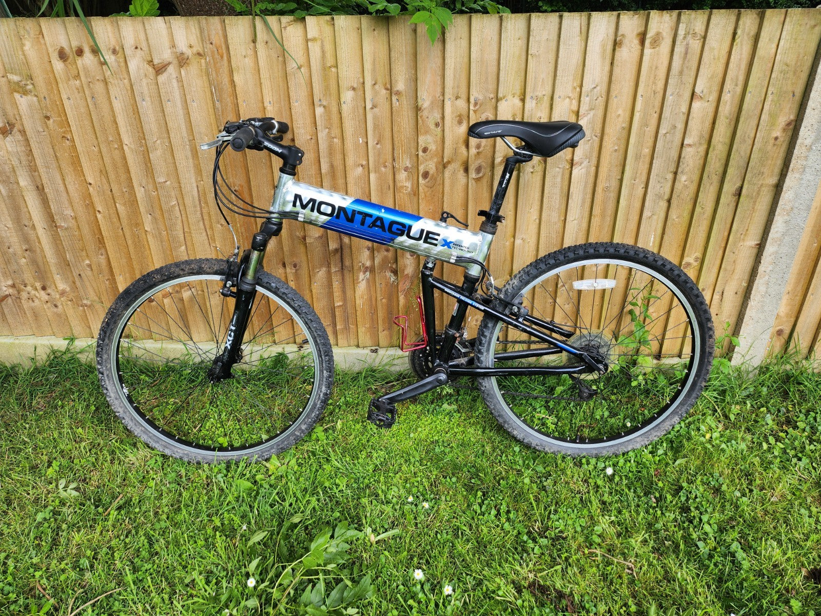 Montague Full-Size Foldable Mountain Bike.