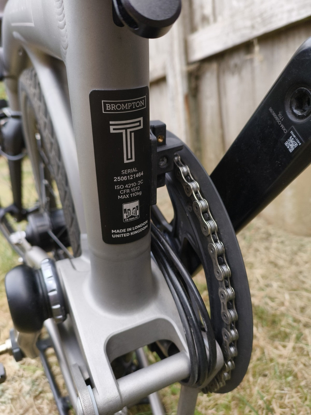 Brompton T Line Titanium Carbon 12 Speed  Folding Bike