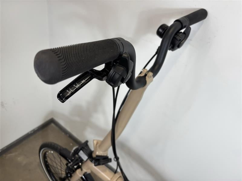 Brompton C Line 6 Speed 2023 High Handlebar Folding Bike - Dune Sand