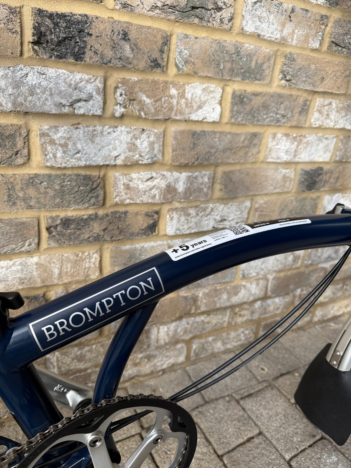 Brompton Tempest Blue 3 Speed Mid C Line M3L - Great Condition - World Shipping