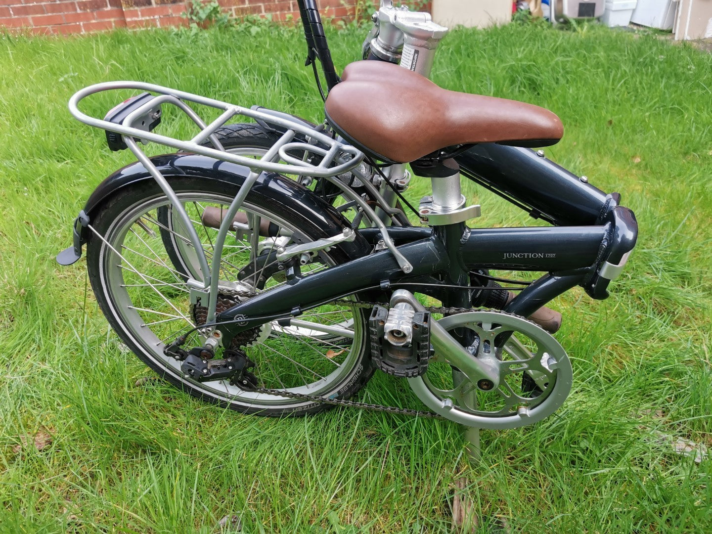 Bickerton Junction 1707 City Folding Bike 7 gears dynamo LED light