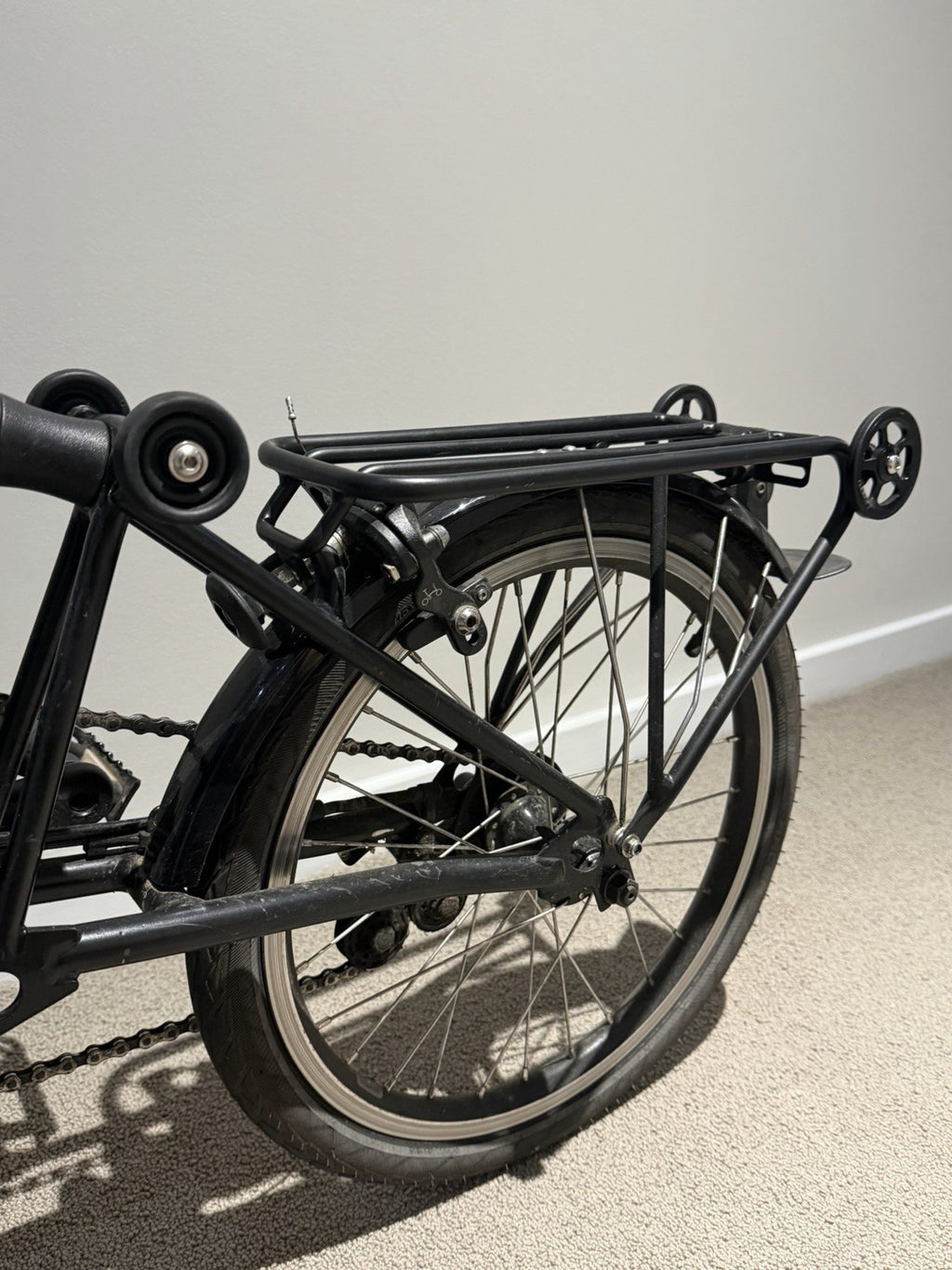 Brompton 2024 C Line 2-Speed Black Folding Bike