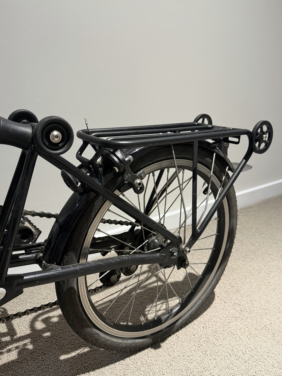 Brompton 2024 C Line 2-Speed Black Folding Bike