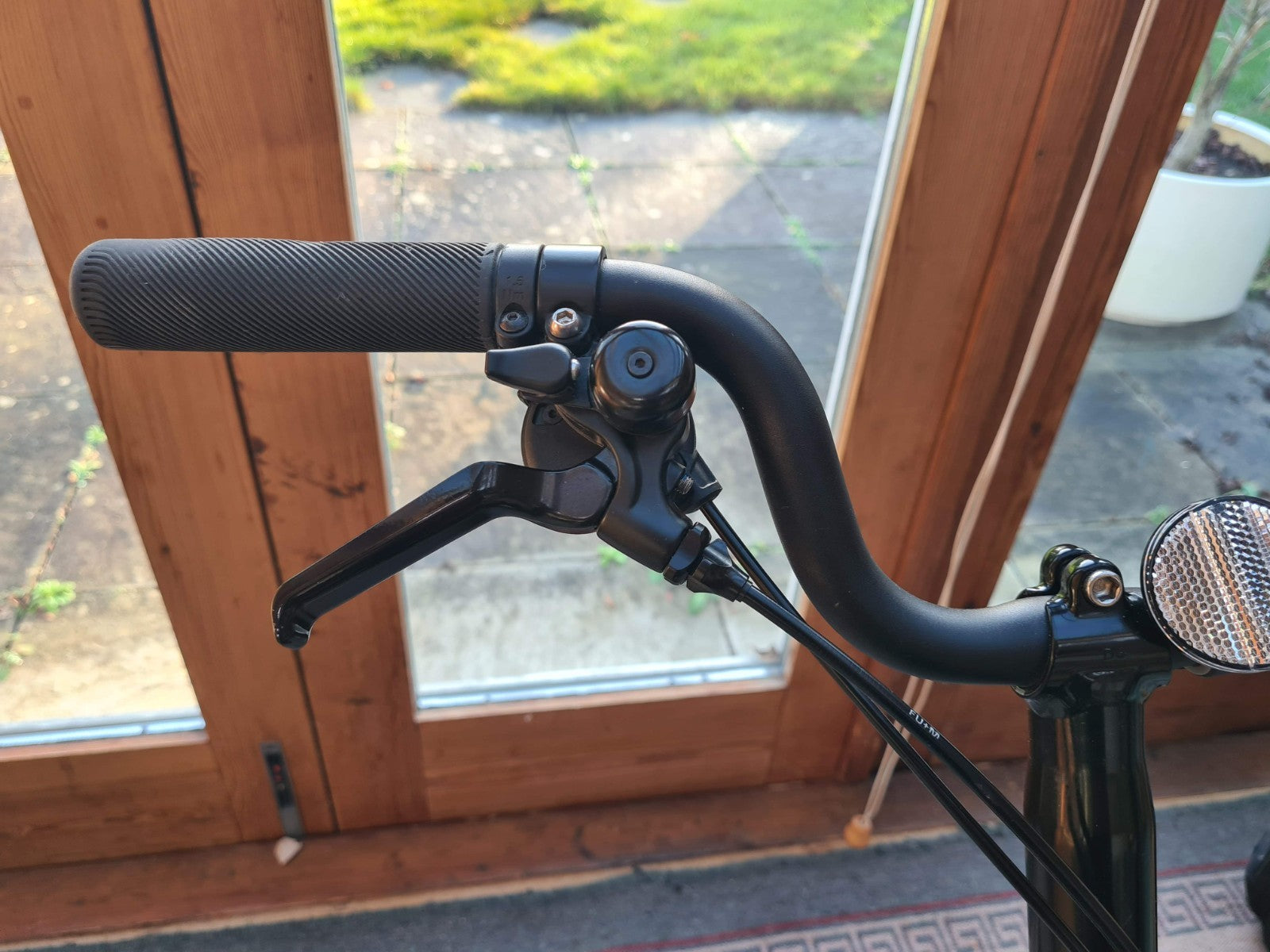 Brompton Electric C Line - 6 Speed - Mid Black + City bag