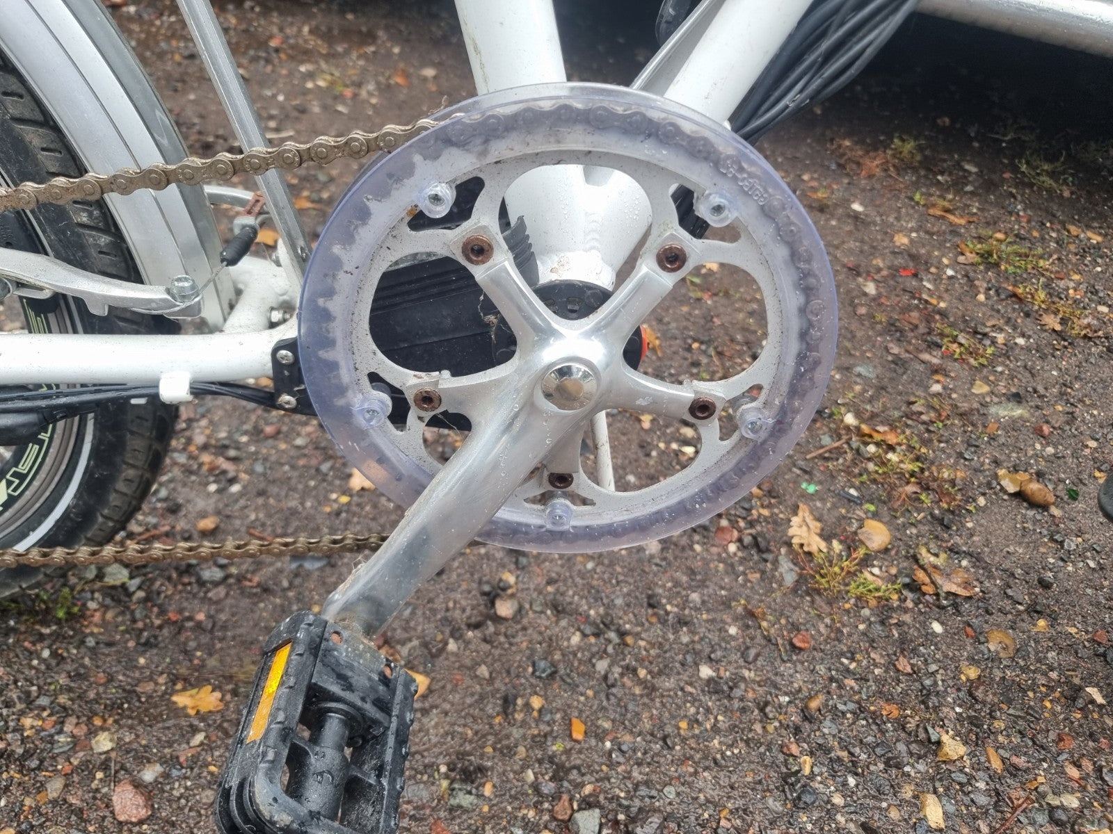 Green zebra cycles E bike pedal assist 36v spares or repair Folding bike trans