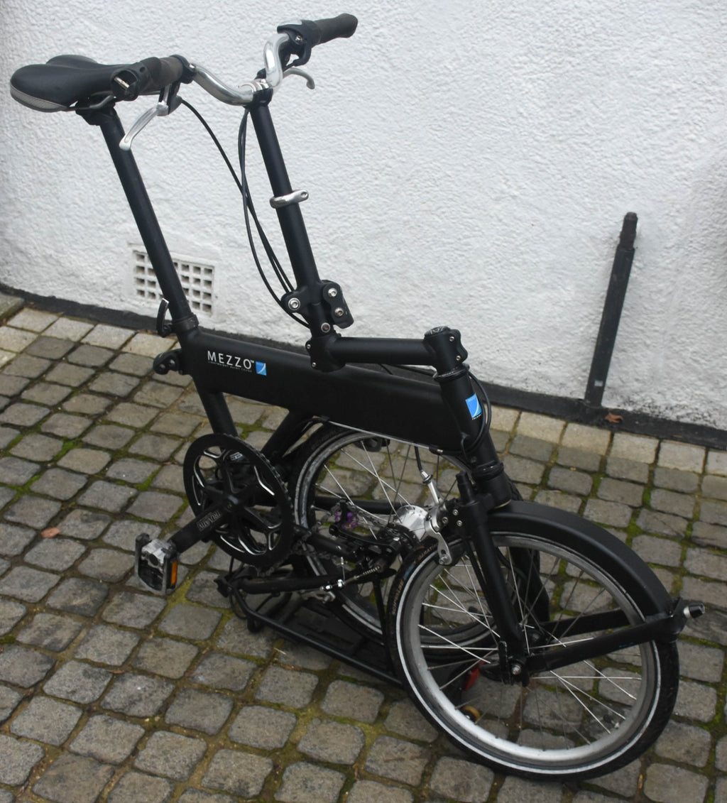 Mezzo 3 Speed Sturmey Archer Geared Folding Bicycle - Good Conditionh