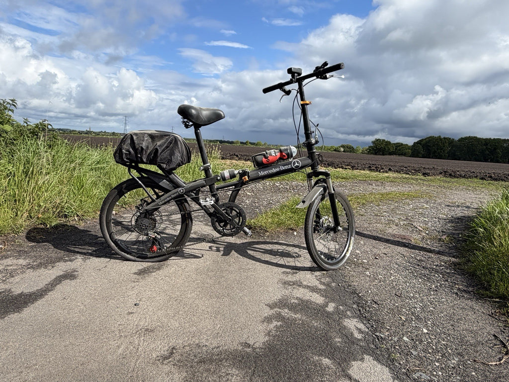 Folding Bike (RED ONLY) for Easy Packaging and Transport for Easy Storage