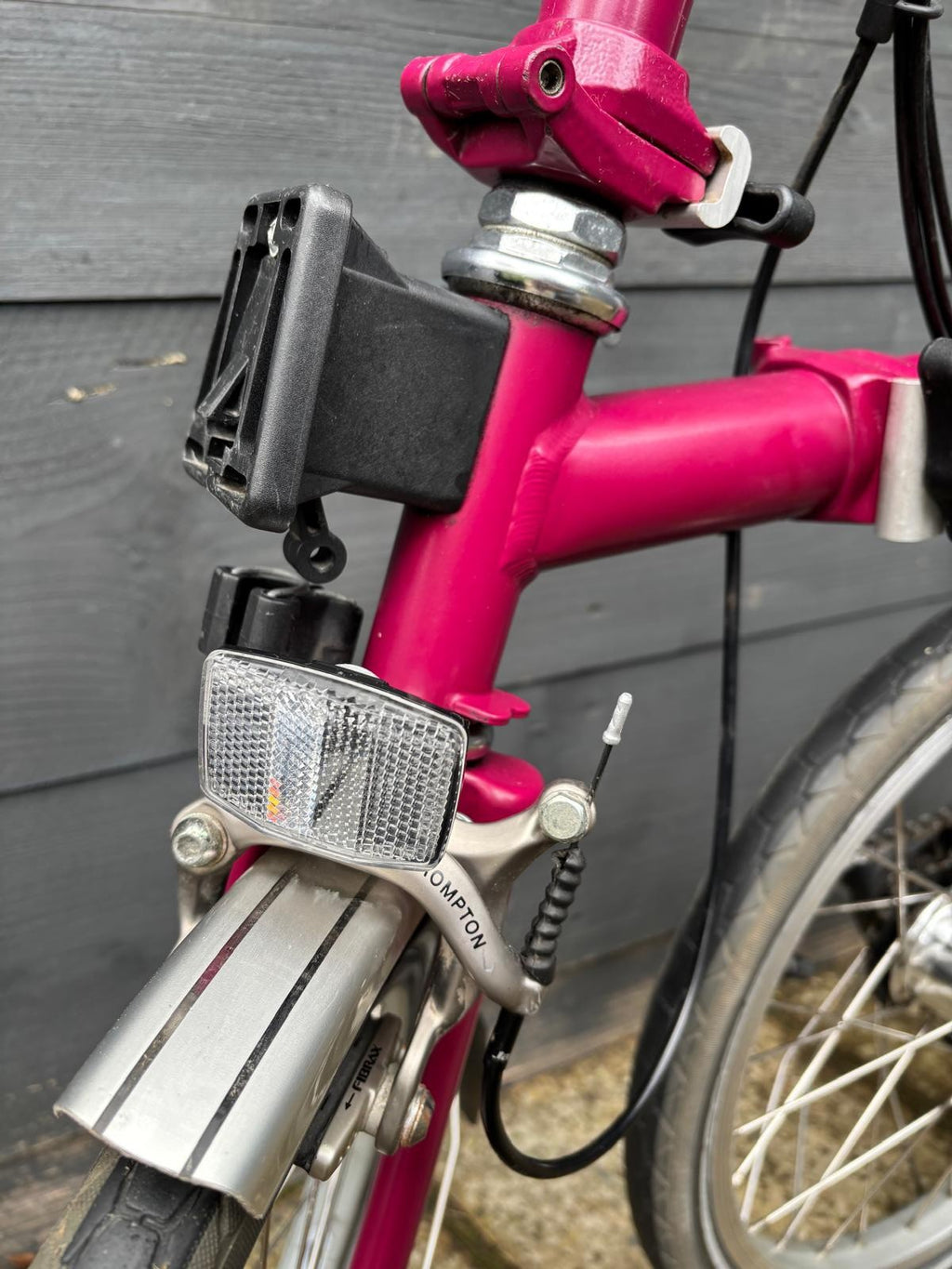 Brompton M6L C line equivalent Folding Bike 6 Speed - light leisure Used