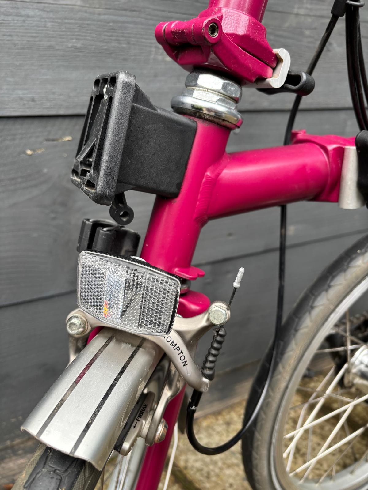 Brompton M6L C line equivalent Folding Bike 6 Speed - light leisure Used