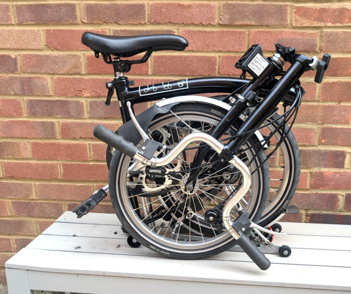 Brompton M6R Folding Foldable Fold-up Bike