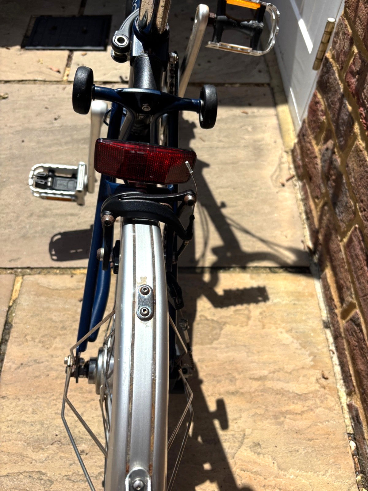 Brompton M6L Folding Bike - Blue - Good Condition