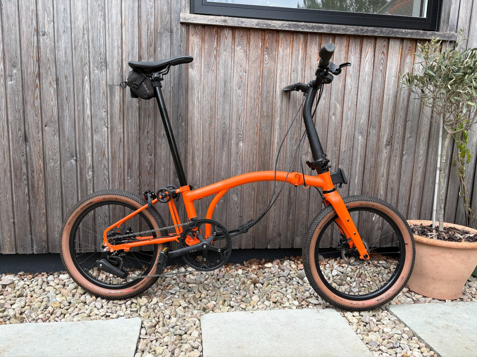 Brompton G Line - 8-speed - Adventure Orange - M