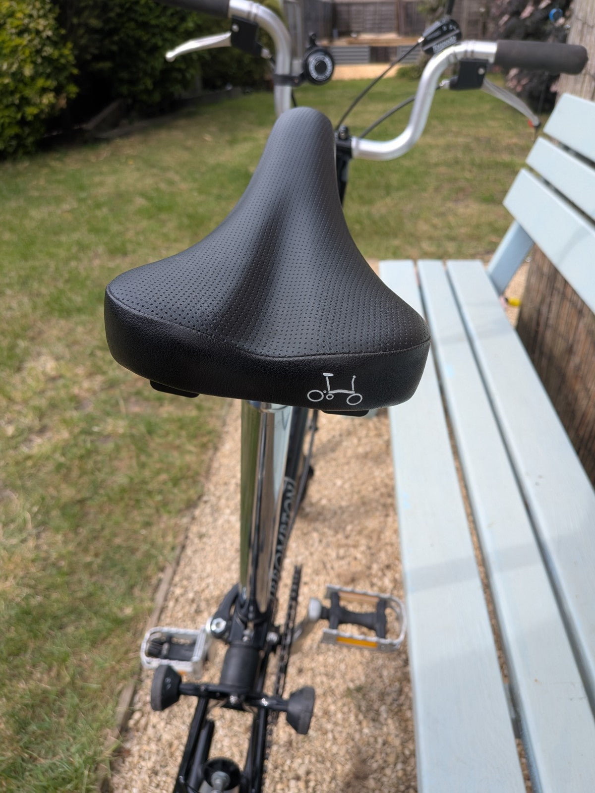 Classic Brompton Folding Bike Folder 3-Speed, Black, Upgraded (=M3R)