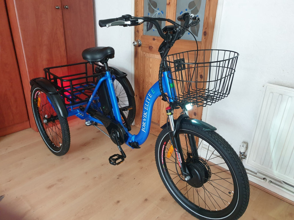 Jorvik Electric Folding Tricycle Elite Trike