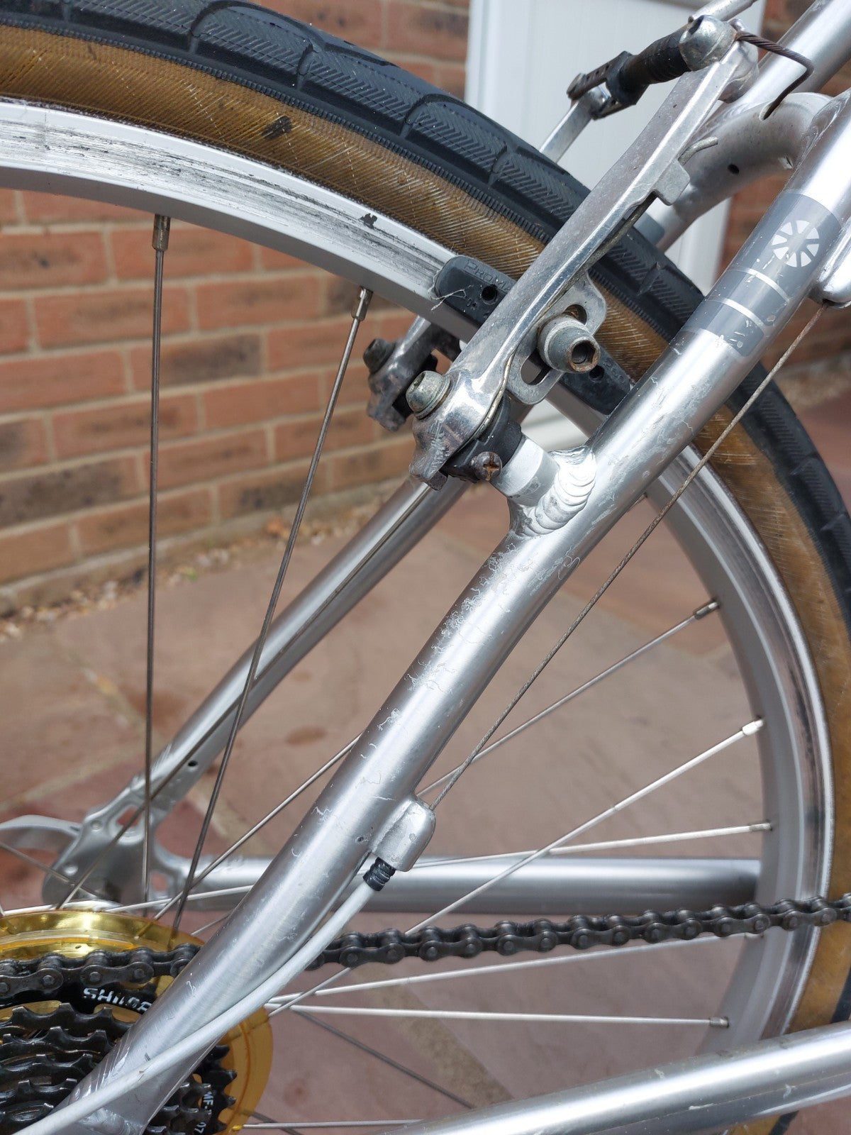 Dahon Espresso fullsize folding bike, index gears, aluminium