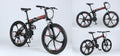 24"/26" Folding Mountain Bike – Full Suspension, Disc Brakes, Lightweight Frame