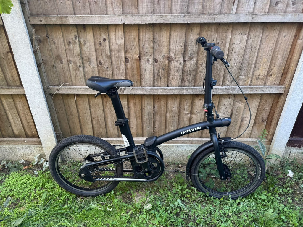 B'Twin Tilt 720 Folding Bike 20" Wheels Belt Drive Decathlon