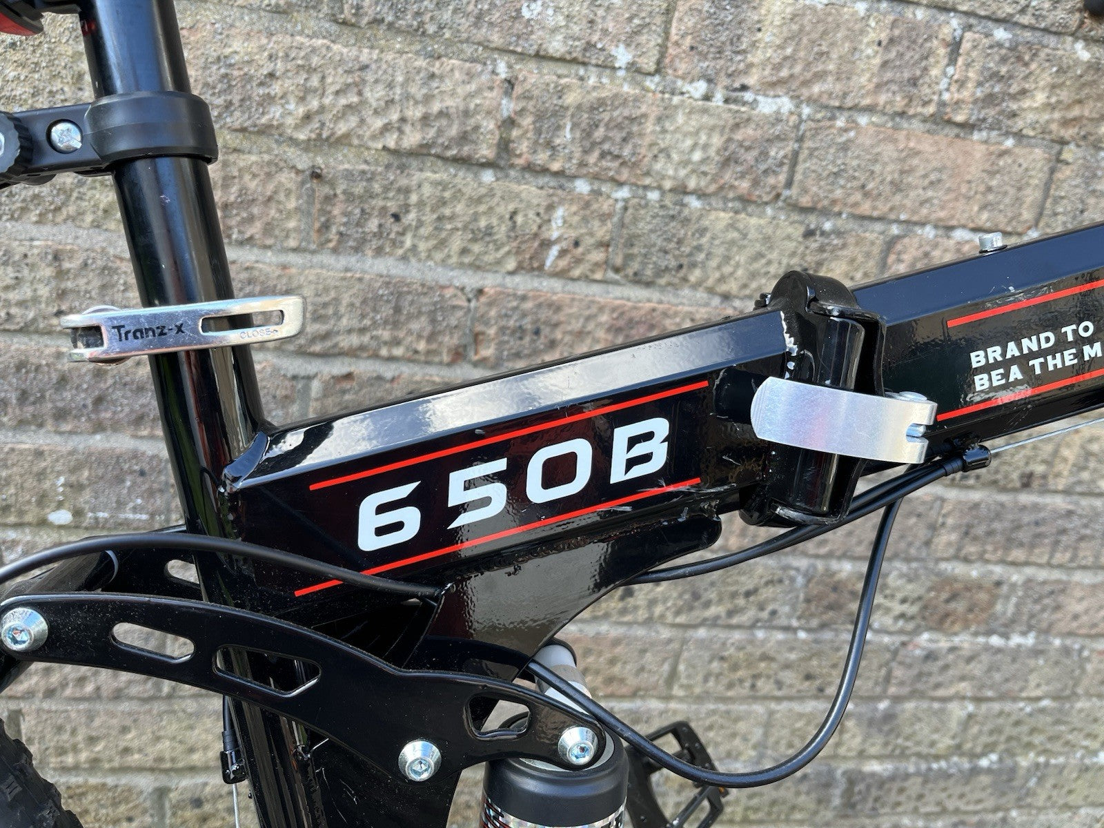 Trioblade 650B foldable bicycle