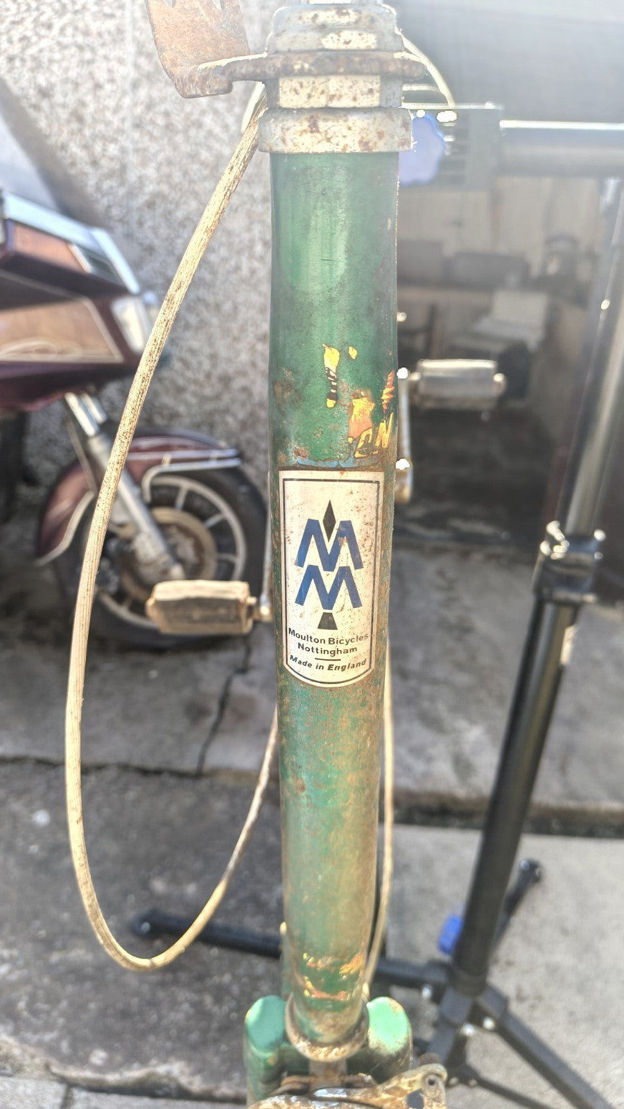 Moulton Mini Automatic Brown Rear Rack Mudguards Kickstand