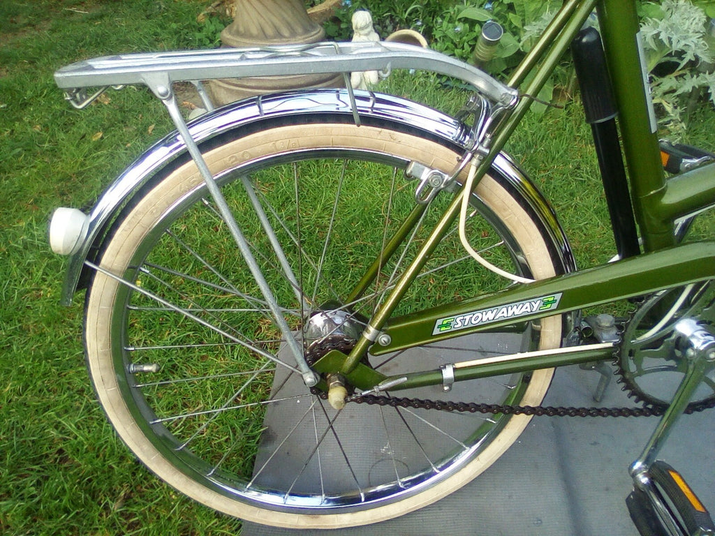 Raleigh 20 Stowaway Folding Bike 1976 3 Speed Hub Gears Ready To Ride Original