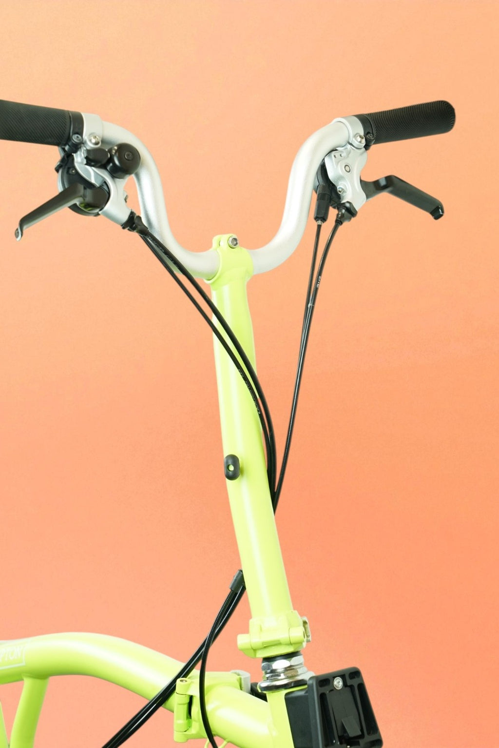 Brompton M6L (C Line Explore) - Lime Green