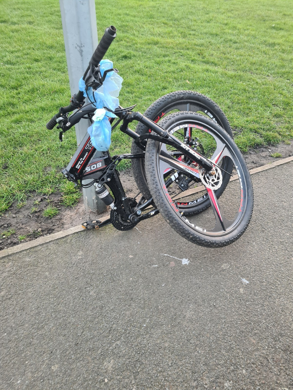 Trio Blade Folding Bike