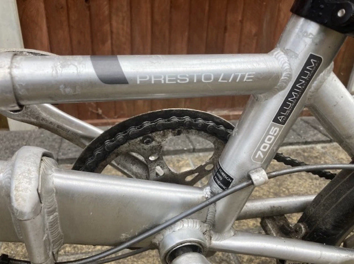 Dahon Presto Lite Aluminium Folding Bike 3 Speed SRAM T3 Rear Rack- Weight 10kg