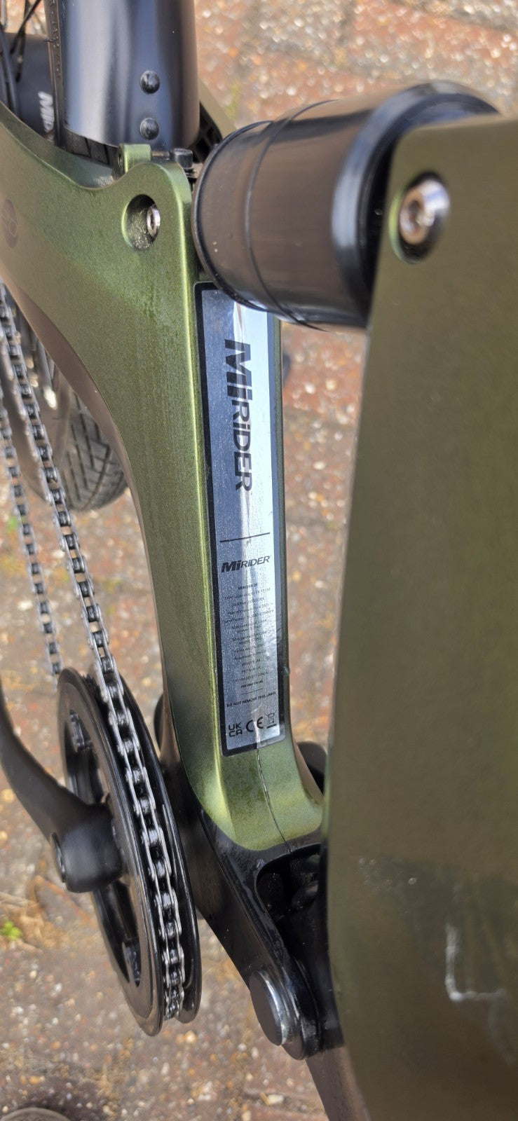 MiRiDER 20 folding bike - Aurora Green